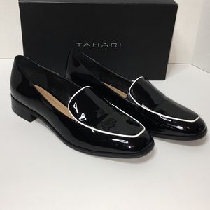 TAHARI Townie - Patent Leather Black  Loafers